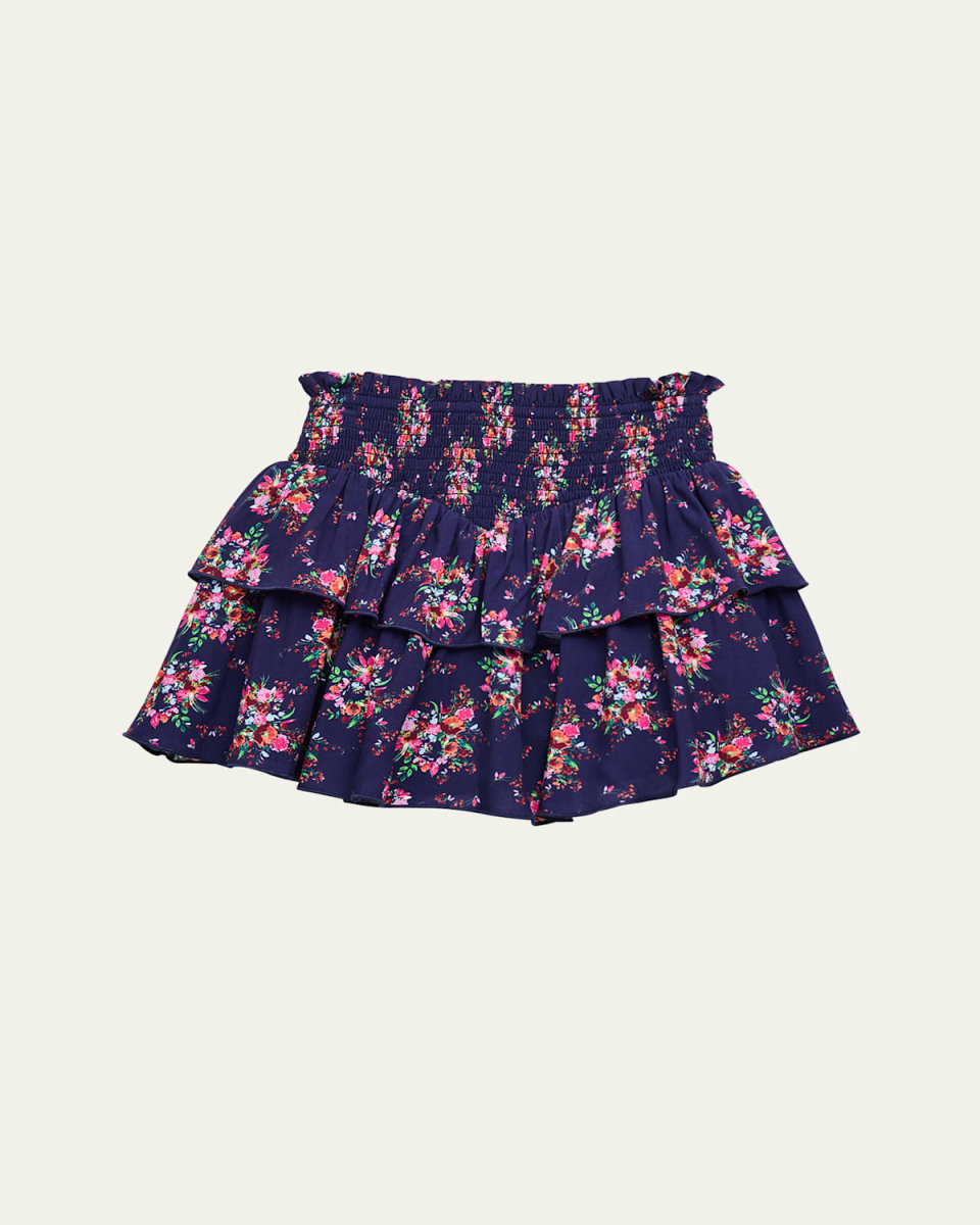 Girl's Brooke Smocked Skirt, Size S-XL